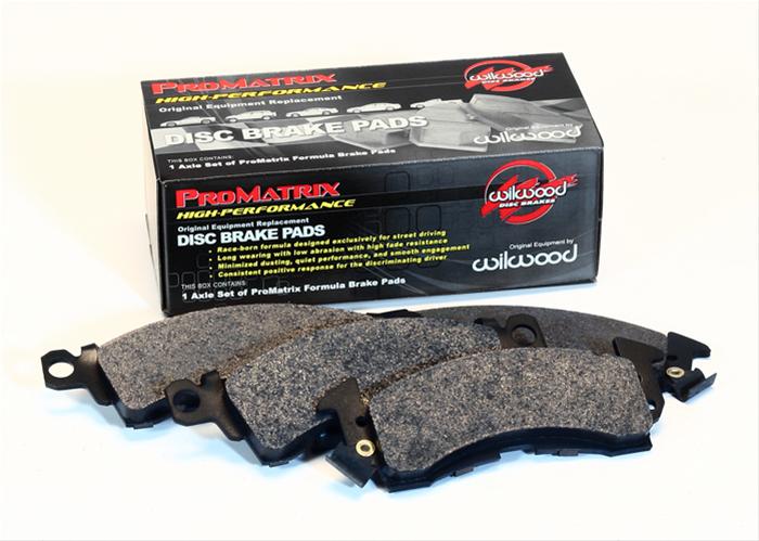 Wilwood ProMatrix Front Brake Pads 05-up LX Cars Vented Rotors - Click Image to Close